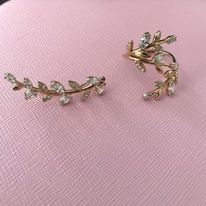 Swarovski Mayfly ring and climber